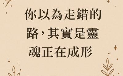 你以為走錯的路，其實是靈魂在成形的過程｜療癒系創業者的一點對話